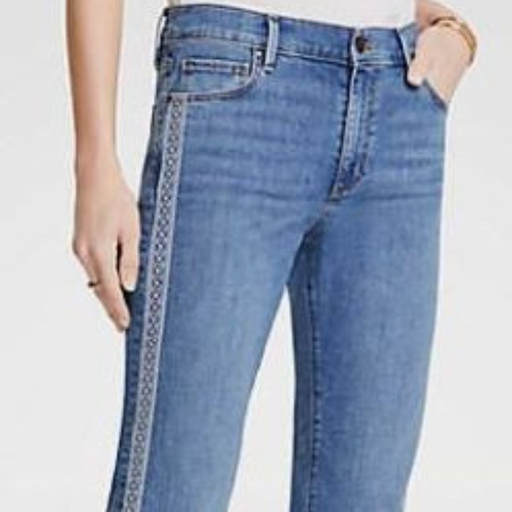 Ann Taylor Straight Crop 8P